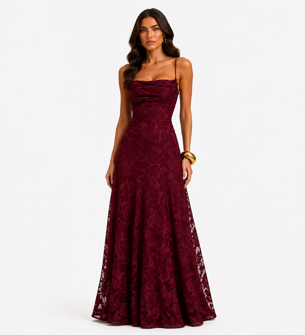 Laia | Vestido de encaje floral