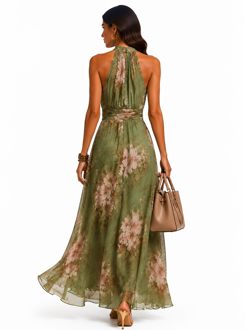 Cloe | Vestido maxi floral