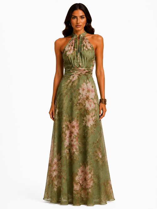 Cloe | Vestido maxi floral