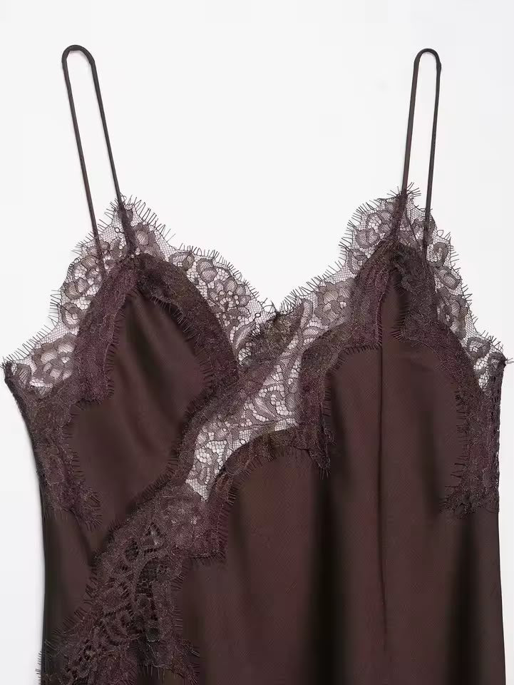 Catalina | Vestido mini de encaje