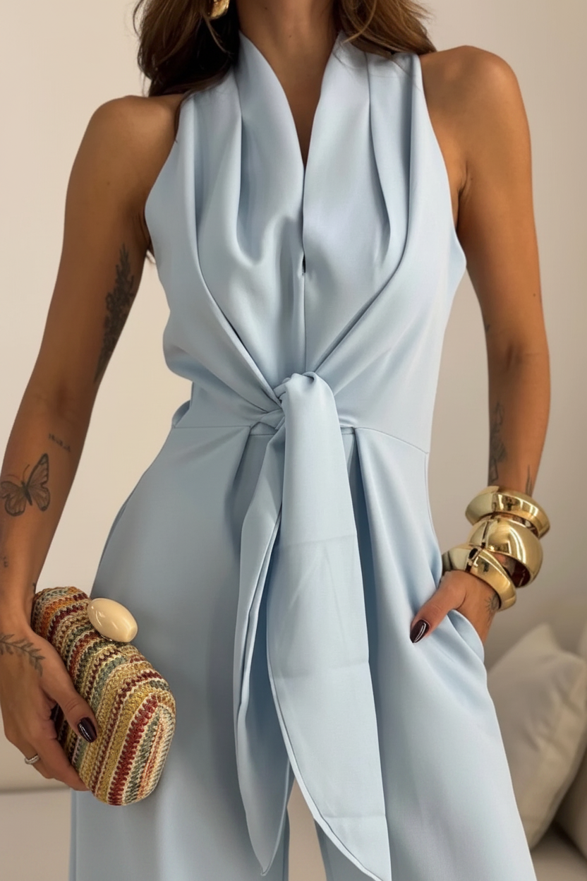 Judit azul detalle - fondo blanco