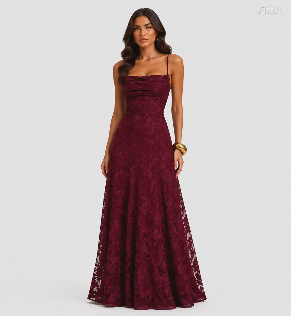 Laia | Vestido de encaje floral